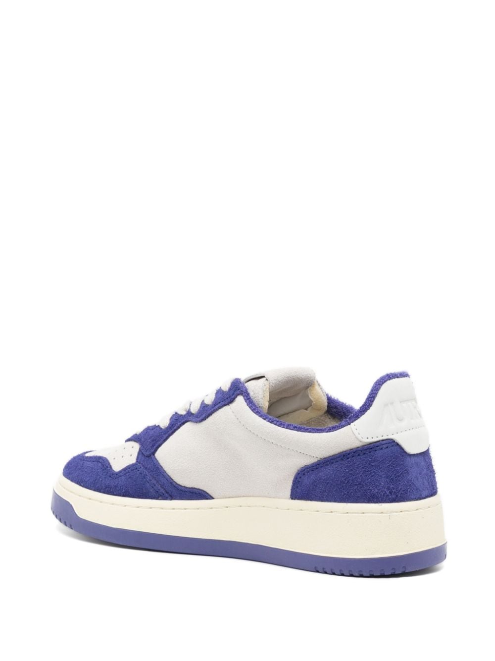 Autry Medalist Low LeatherとSuede Sneakers - Image 4