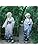 R-Dream Women's Yukata Set, Kimono, Yukata, Large Size, Cosplay Costume, Japanese Pattern, Yukata, Halloween, Festival, Gray, Gray
