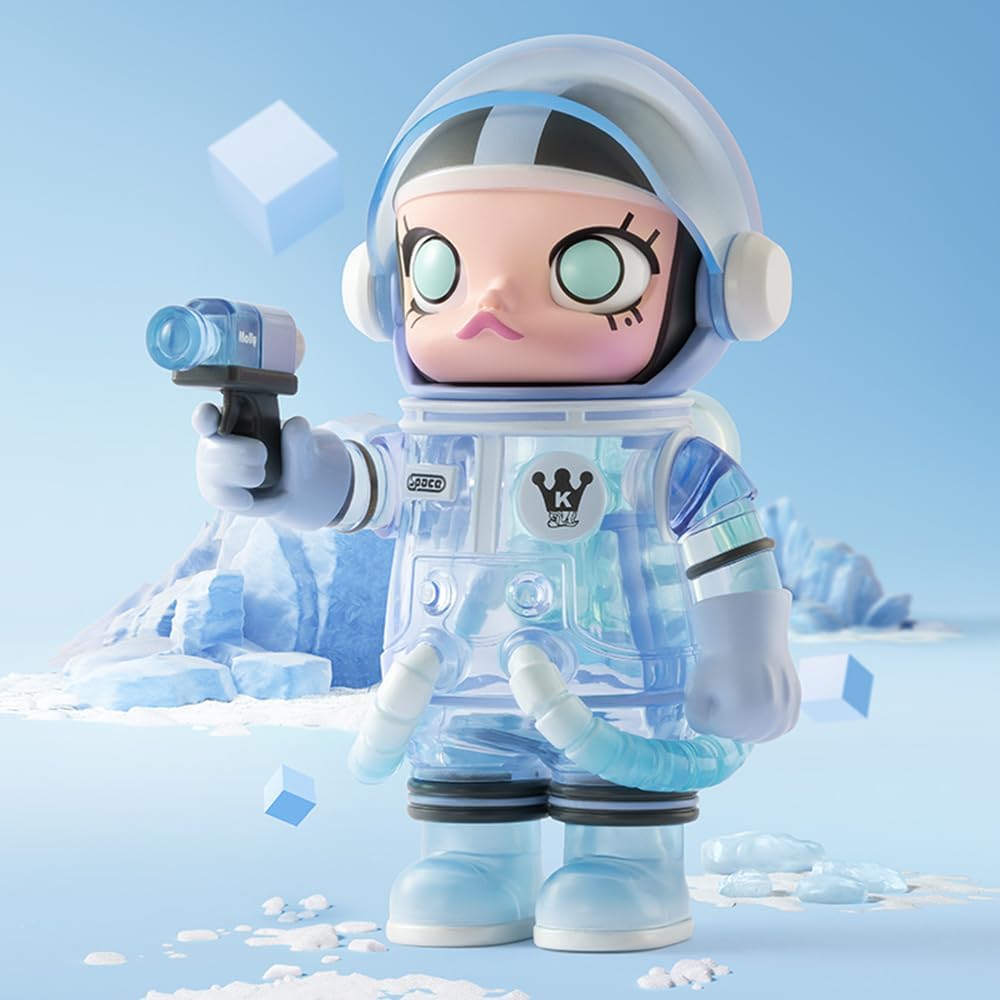 POPMART MEGA SPACE MOLLY 100% Series (Piece) Popmart Plush Toy Blind Box Figure, Plastic Model, Premium Toy, PVC, Soft Vinyl, Original Characters, Birthday Gift