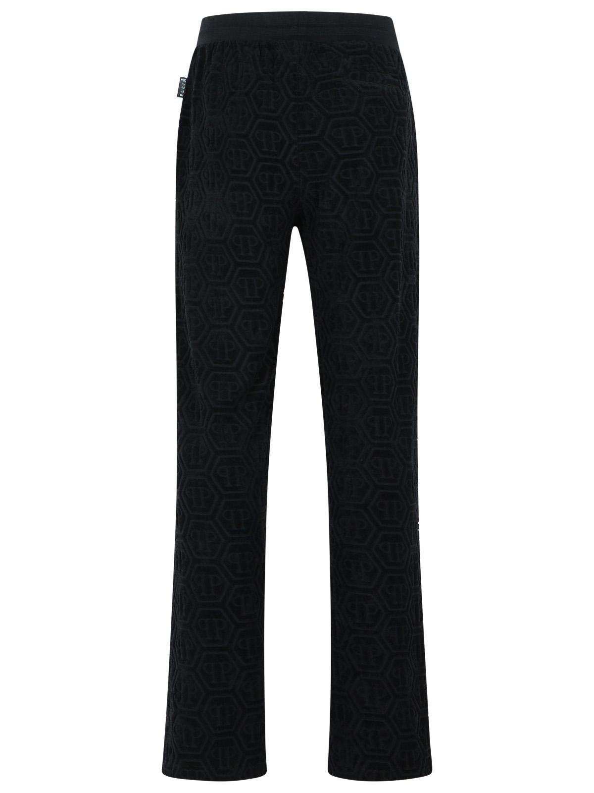 Philipp Philipp Plein 'Jogger' Black Cotton Pants - Image 4