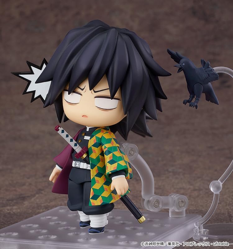 Good Smile Company [GOOD SMILE COMPANY] Nendoroid Demon Slayer (鬼滅の刃) Tomioka Giyu Non-Scale Plastic Pre-Painted Articulated Figure Restock