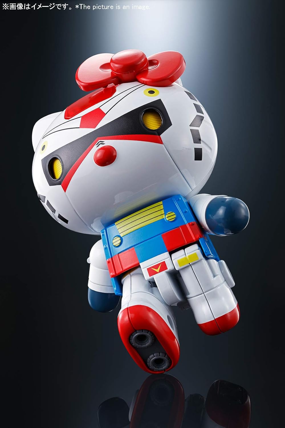 Chogokin Gundam Hello Kitty Die-Cast & ABS Pre-painted Action Figure