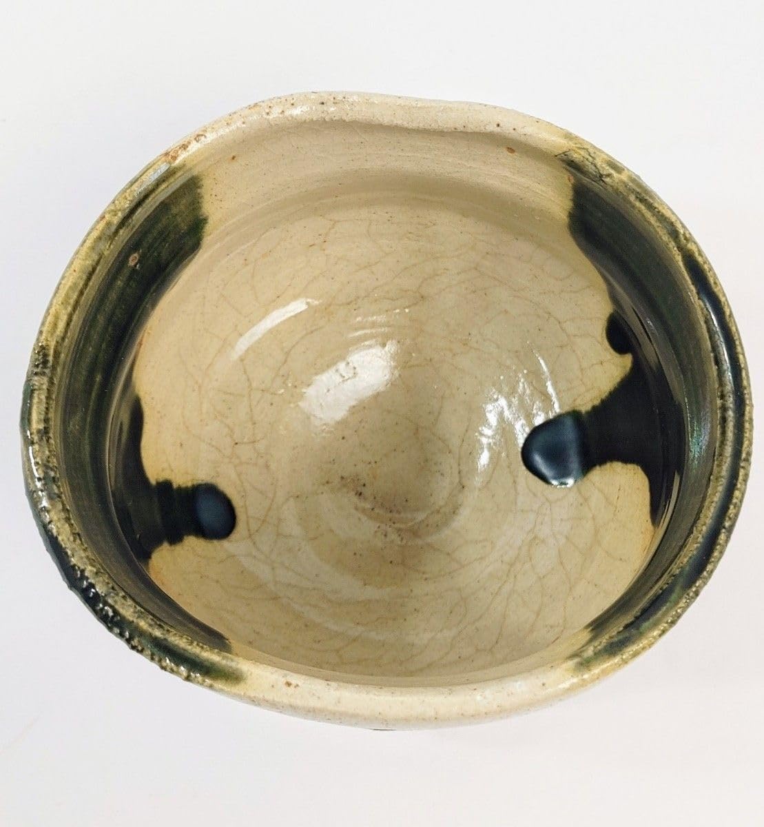 織部焼 陶芸 抹茶茶碗 焼き物 茶道具 伝統工芸品