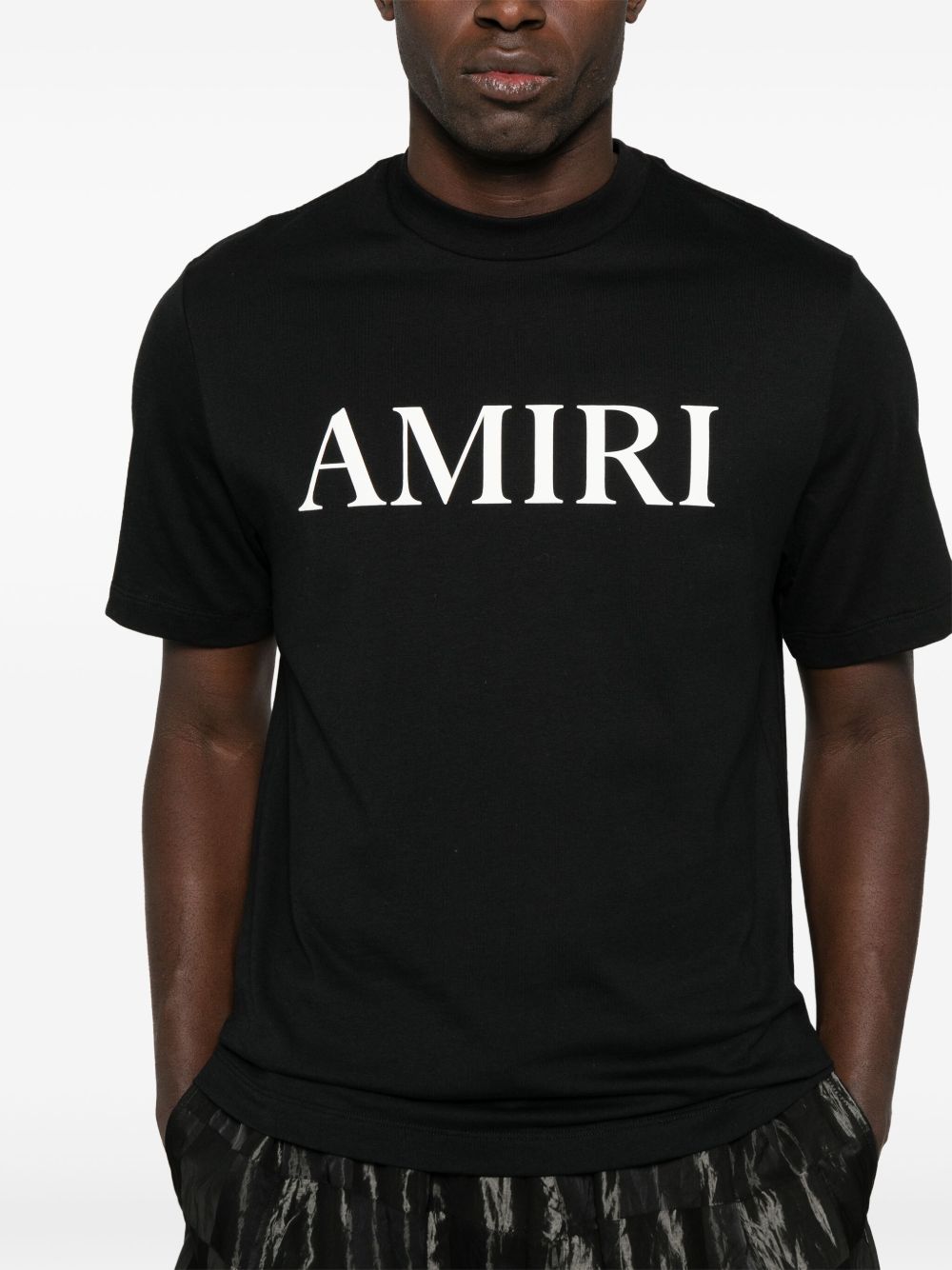 Amiri アミリTシャツとポロスブラック - Image 4