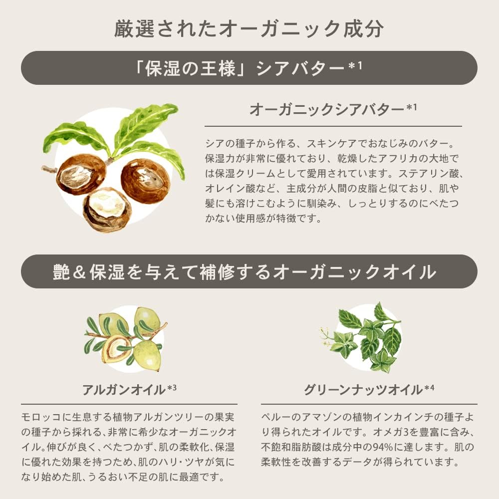 AHALO BUTTER Hair Mask, Moist & Repair Organic Shea Butter, Argan Oil, Non-Silicone, Treatment, Botanical Cuticle, Hair, Herbs, Scalp, Odor, Women, Teens, 20's, 30s, 7.1 oz (200 g), Single Item, Hair