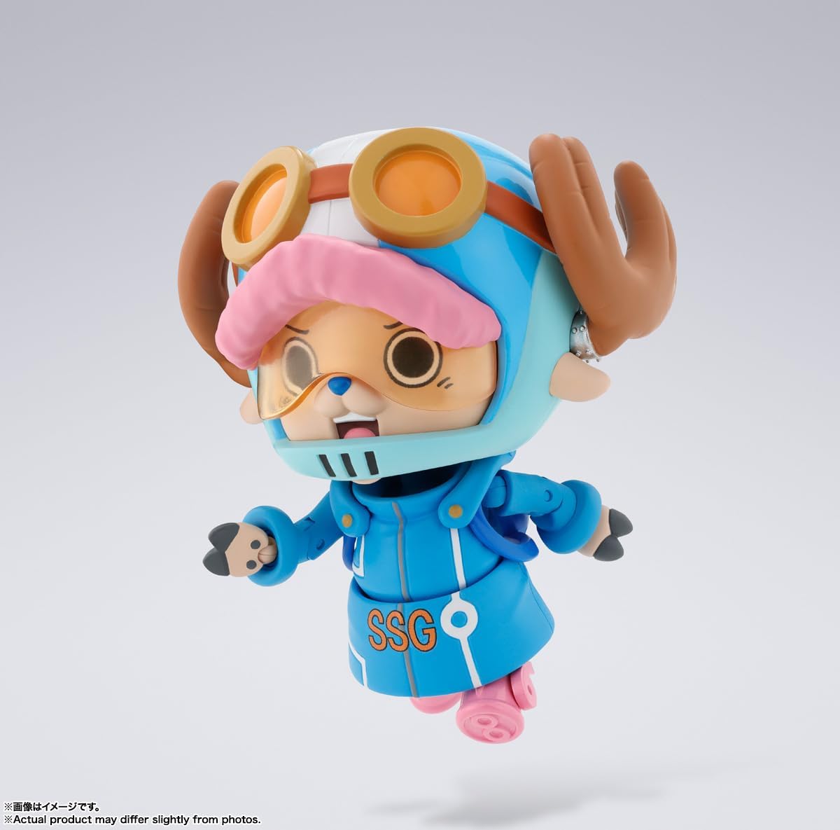 TAMASHII NATIONS S.H. Figuarts One Piece Tony Chopper Miraishima Egg Head Approx. 3.0 inches (75 mm), PVC & ABS Pre-painted Action Figure