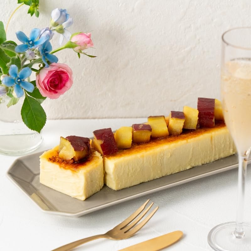 【Imo Cafe Night Luxury】Luxurious Crispy and Melt-in-Your-Mouth Japanese Sweet Potato Terrine Brulee Made with Plenty of High-Quality Roasted Sweet Potatoes (No Card)