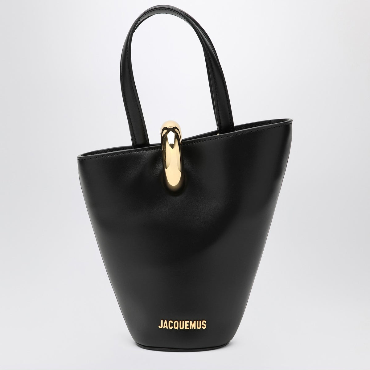 Jacquemus Jacquemus Black The Small Bambola Bag - Image 4