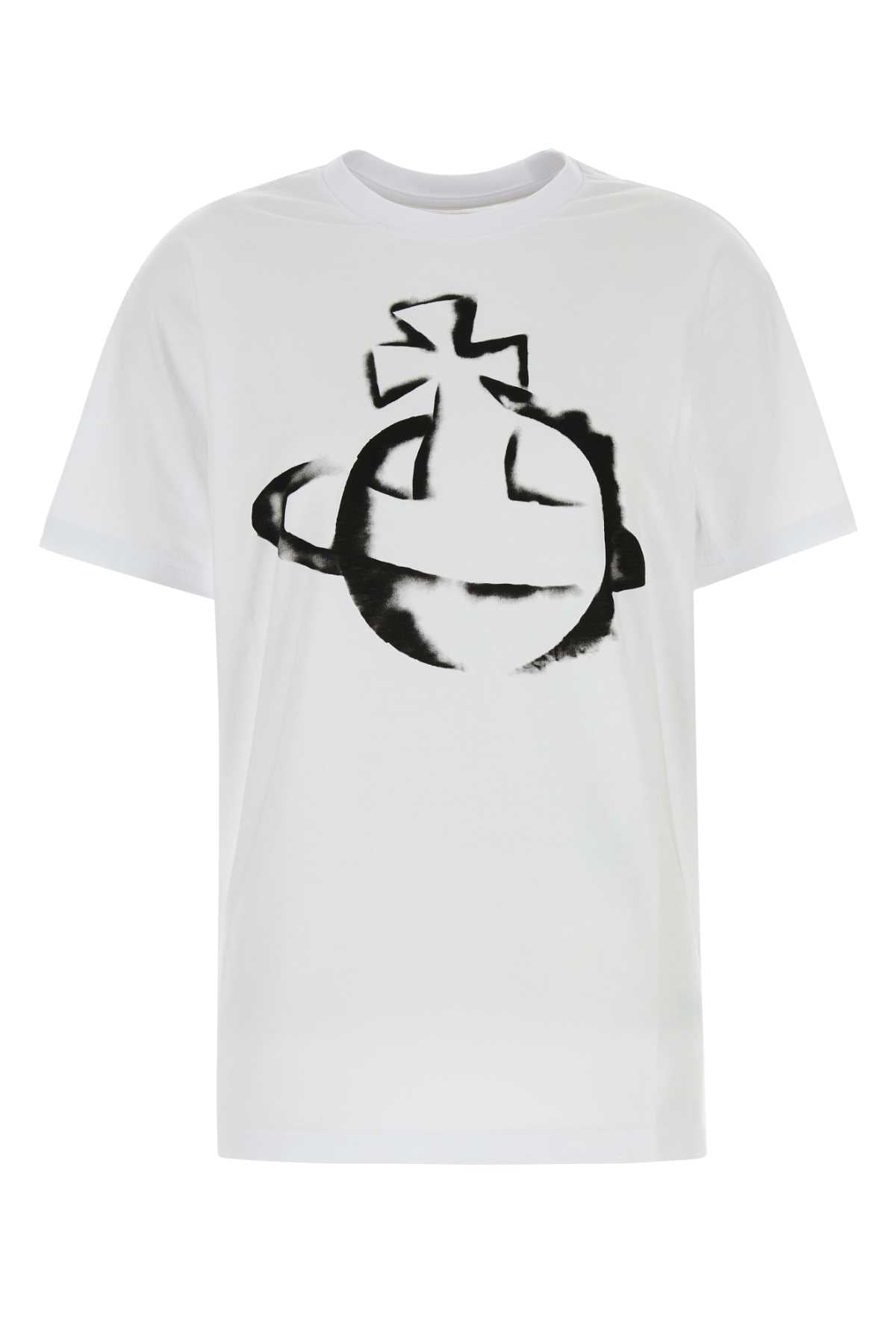 Vivienne Vivienne Westwood White Cotton Extize Tシャツ - Image 4
