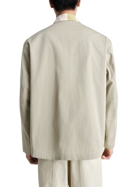 LEMAIRE ノーカラー オーバーシャツ - Image 4