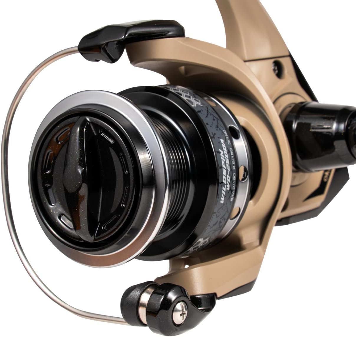 WILDSPIN 2500 ワイルドスピン スピニングリール 海釣り 淡水釣り高コスパ ギア比(5:1) バス トラウト チヌ ロックフィッシュ ちょい投げ 餌釣り