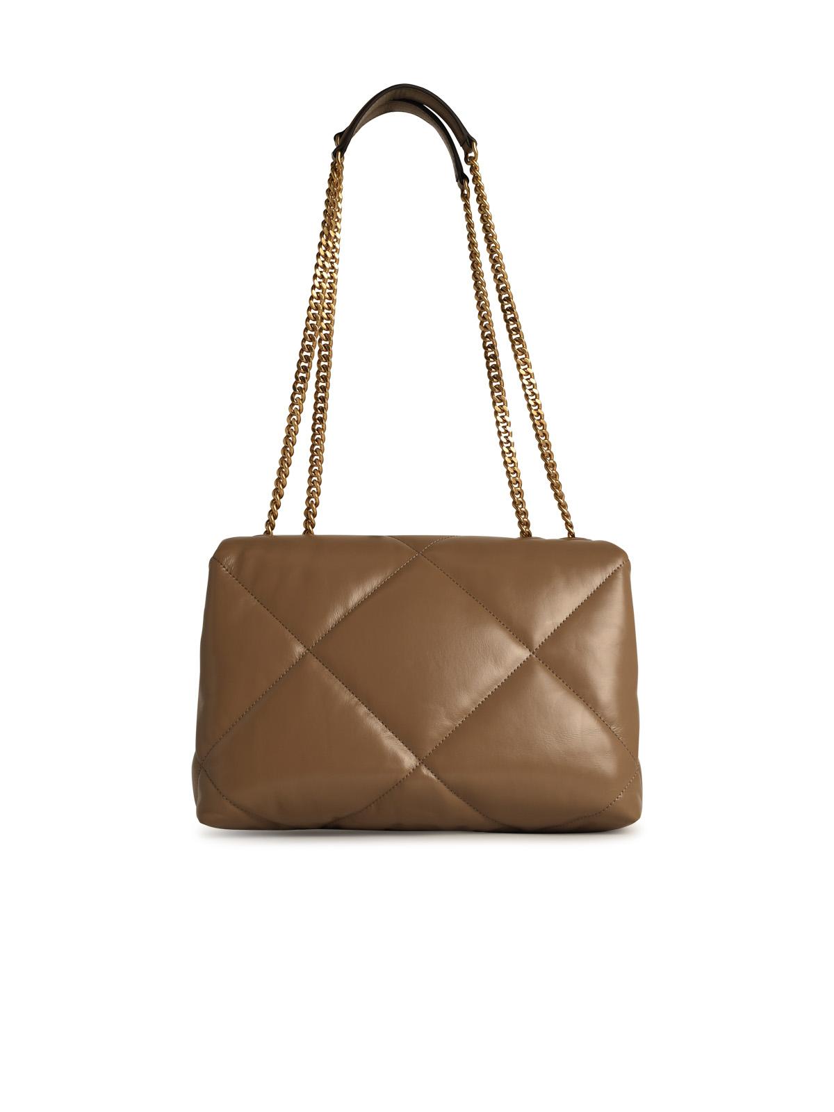 Tory Tory Burch 'Kira' Beige Lear Crossbodyバッグ - Image 4