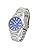 Casio MTS-115D-2A1 Analog Quartz Standard, Standard, Silver, Blue
