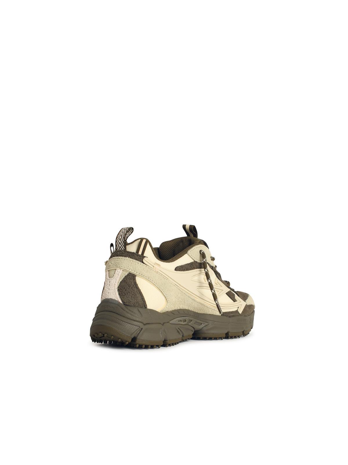 Off Off White 'Be Right Back' Green Lear Blend Sneakers - Image 4