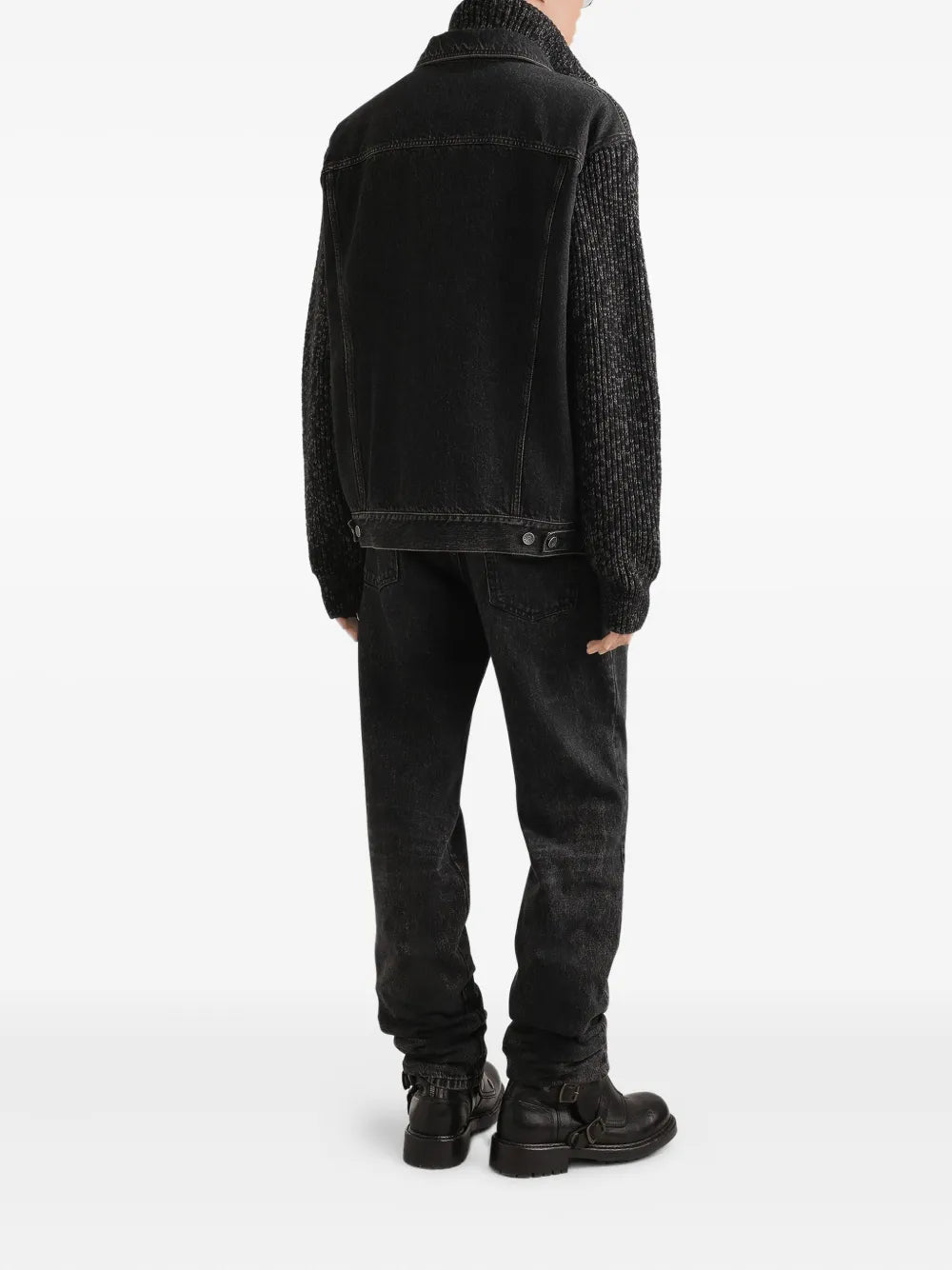 Dolce ロゴアップリケ付きのドルチェ＆ガッバーナコットンジーンズ - Image 4