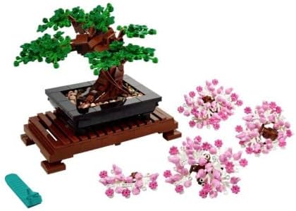 LEGO Botanical Bonsai Toy Building Block Birthday Present for Mother's Day Father's Day Male Female Indoor Plant Fake Greenery Interior Stylish Mother Father 10281