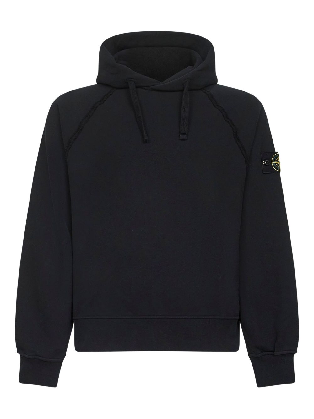 Stone Stone Island Logo Cotton Hoodie - Image 4