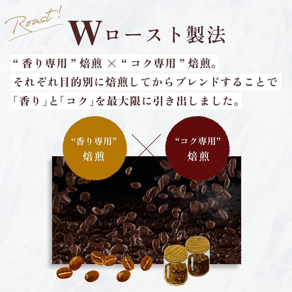 Artisan Coffee, Classic Blend, Bitter Flavor, 28.6 oz (840 g) (9.5 oz (280 g) x 3 Packs) [Coffee Ground]