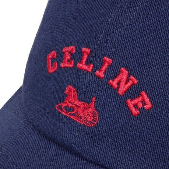 Celine richelieu cap in cotton twill - Image 4