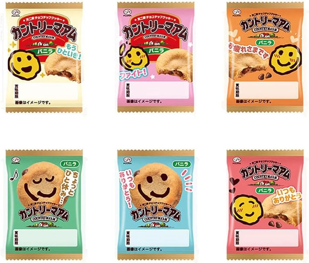 Fujiya Country Mam (Vanilla), 1 Sheet x 40 Pieces