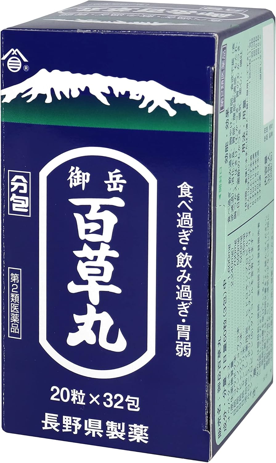 【第2類医薬品】御岳百草丸 分包 20粒×32包入