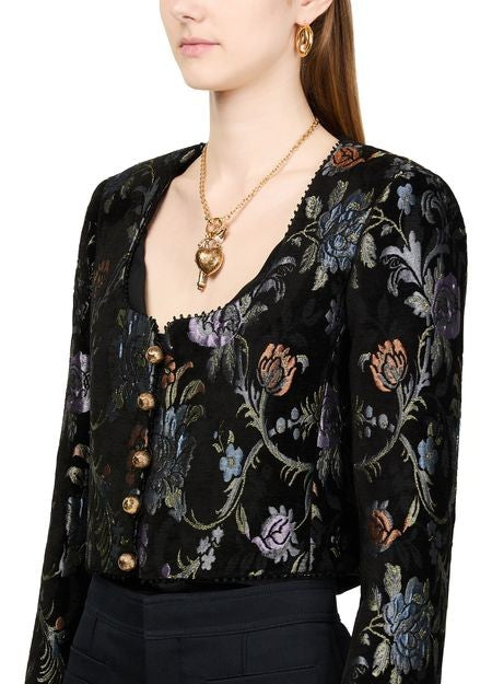 CHLOE Floral tapestry jacket - Image 4