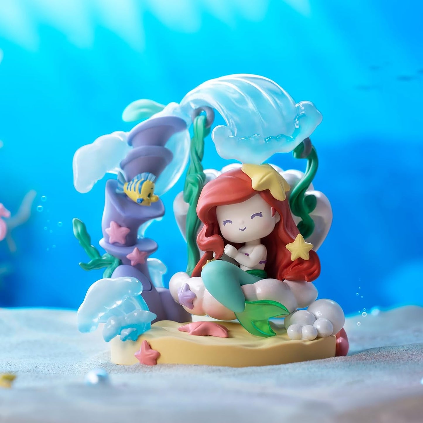 52TOYS DISNEY PRINCESS D-baby Series-Floral Swing Blind Box Collectible Figure Painted Toy Toy for Disney Anime Fans Kids Collectors Birthday Christmas Gift (1 Piece)