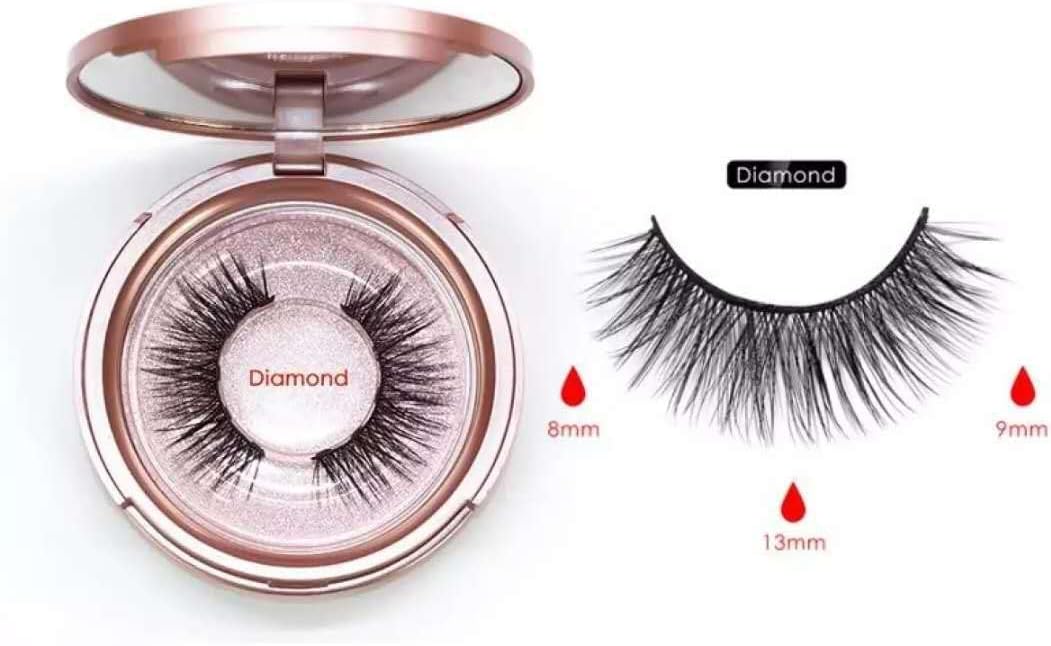 Magnetic False Eyelashes Magnetic Eyelashes Full Set Magnetic False Eyelashes Clip 3D Magnetic Eyelashes Set