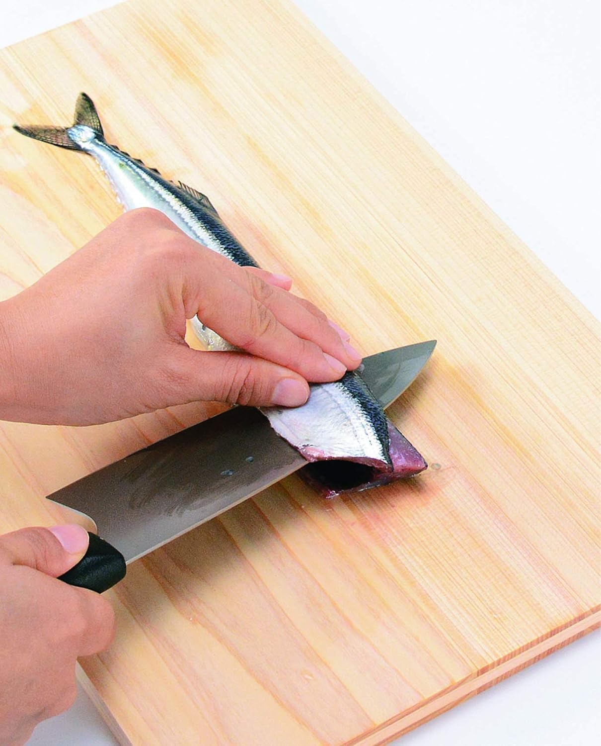 Kakusee NKF-02 Santoku Knife, Silver, Approx. 11.0 x 2.0 x 0.8 inches (28 x 5 x 2 cm), Blade Length: 6.3 inches (16 cm)