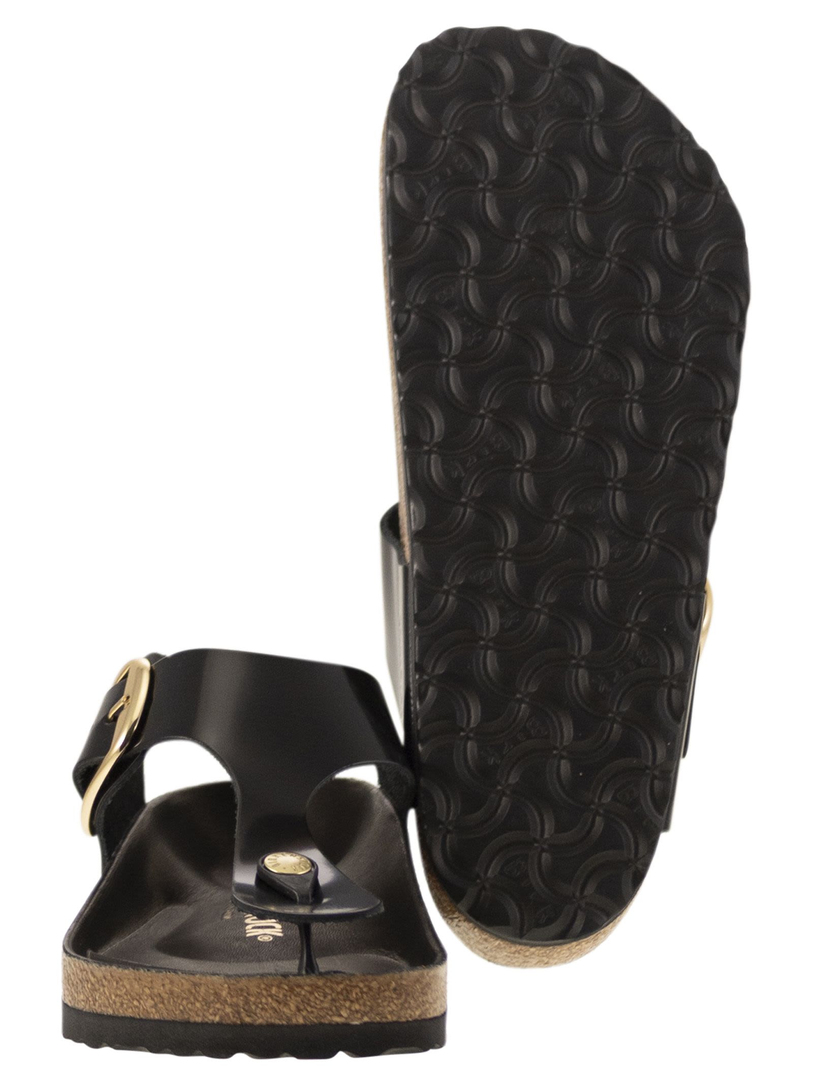 Birkenstock Gizehビッグバックルフリップフロップとバックル - Image 4