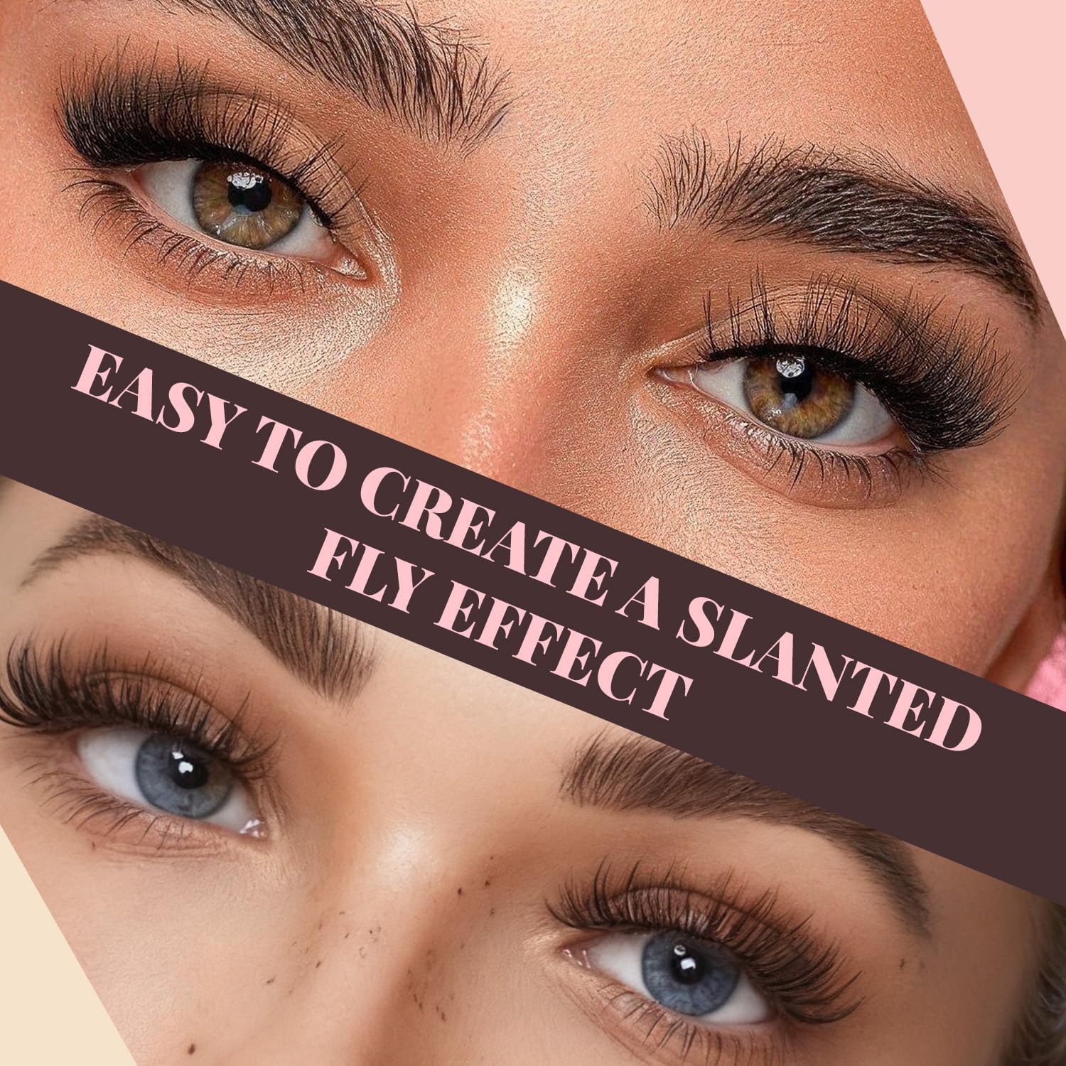 BOROLA 10 Pairs Cat Eye Half False Eyelashes Fluffy Natural 3D Lash, Make Up Eyes Beautiful,For Women Daily Wear, Cosplay, Stage (Cat Style D)