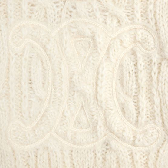 CELINE Sweater in aran mohair and wool - Image 4