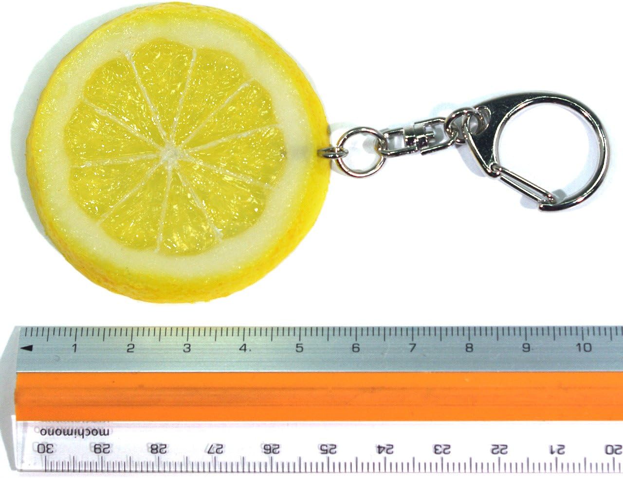 Coconut Accessories 085OK Lemon Food Sample Keychain Cute Funny Souvenir Present