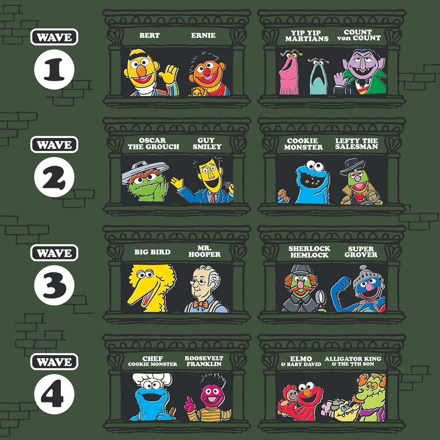 リ・アクション セサミストリート エルモ(蓄光) 3.75インチ・アクションフィギュア