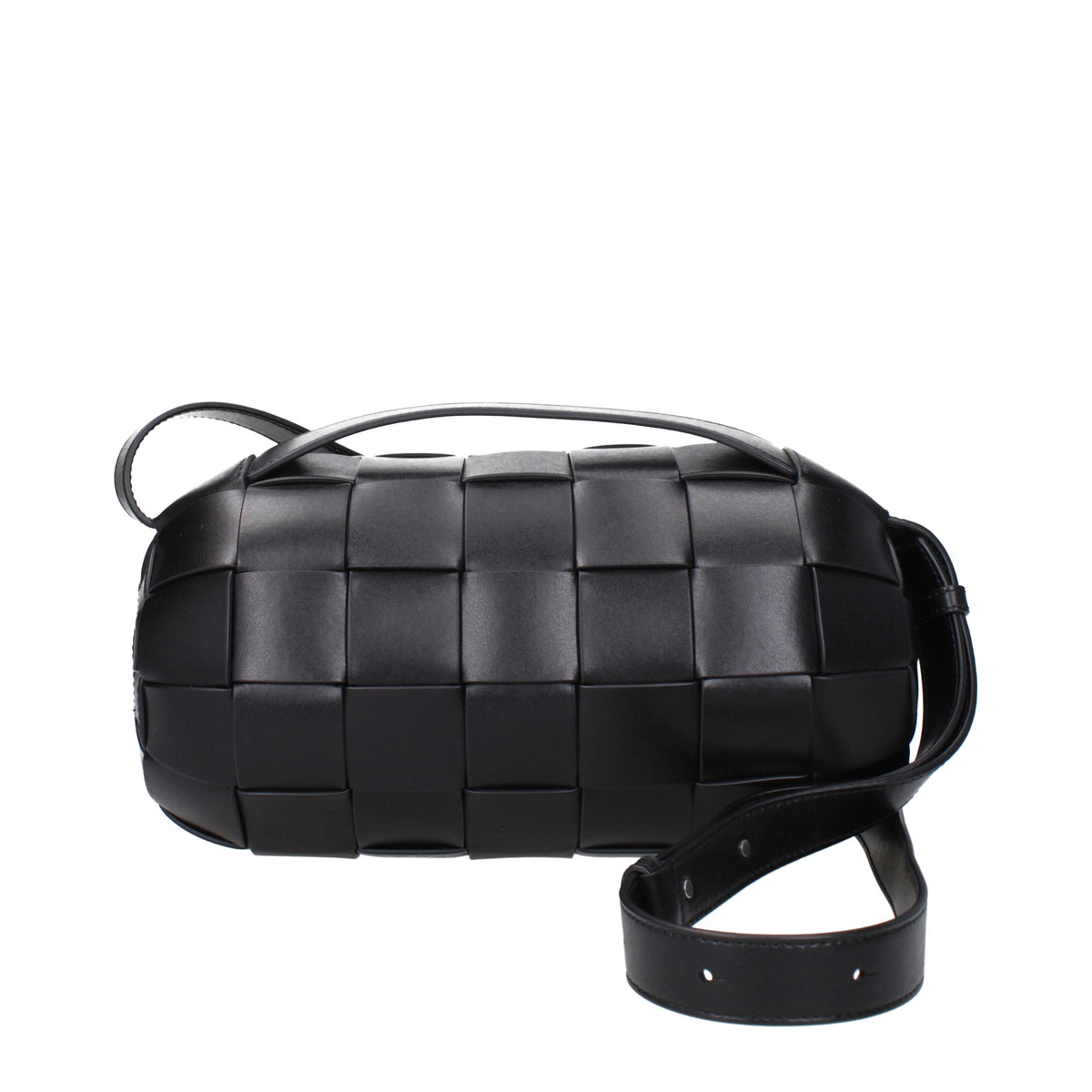 Bottega Bottega Veneta Hand Bags BoomboxMen Leather Black - Image 4