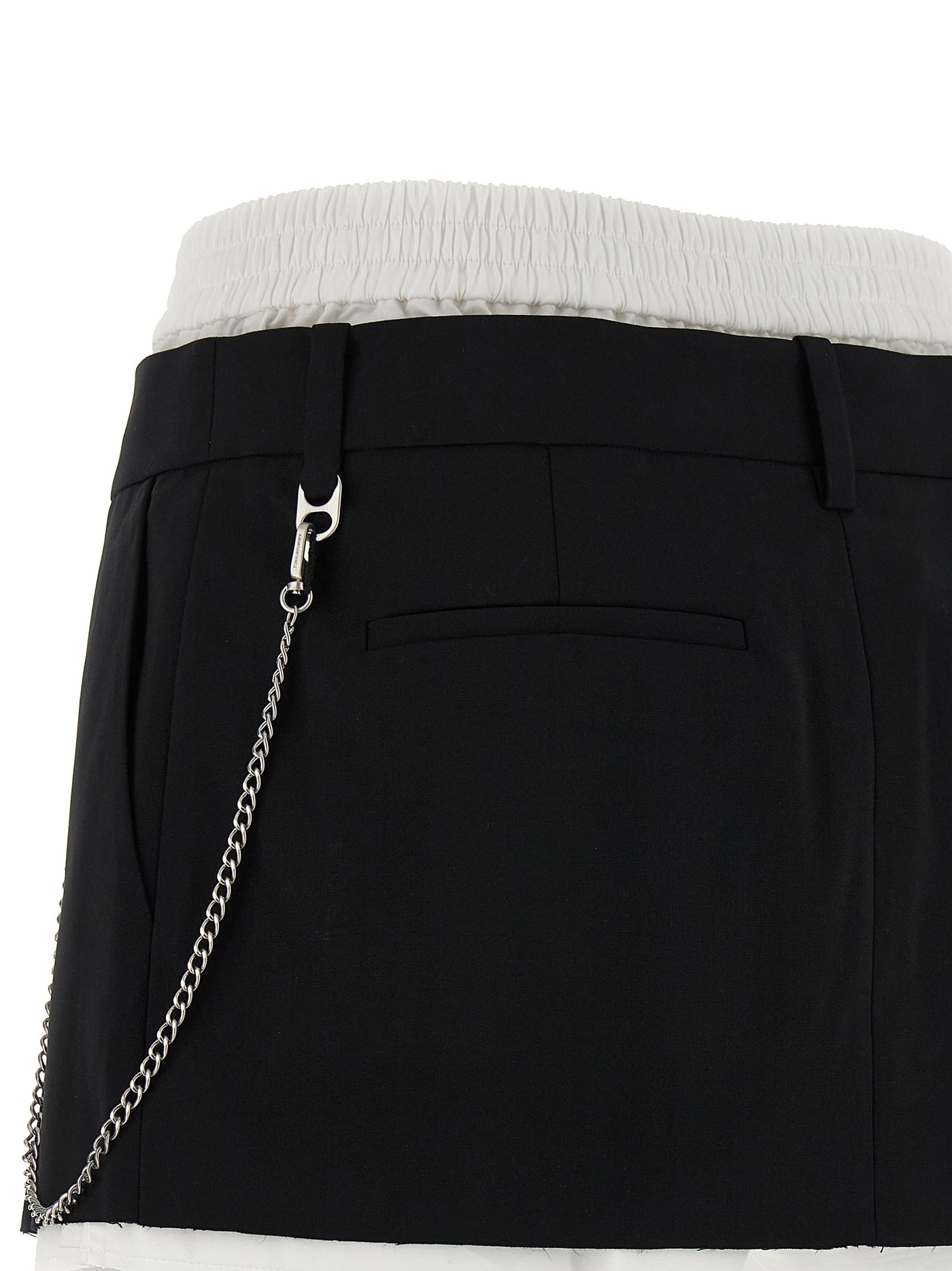 Alexander Wang 'Pre Styled Pleated W/Chain' Skort - Image 4