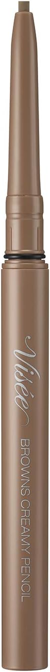 Visee Riche Browns Creamy Pencil Eyeliner Unscented BR304 Milk Brown 0.1g (x1)