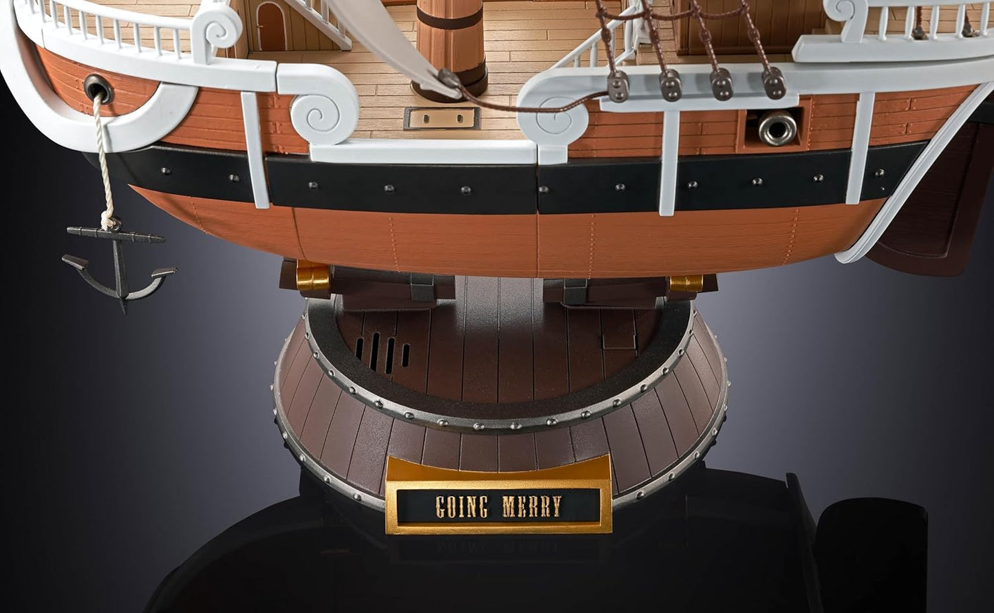 BANDAI SPIRITS Chogokin ONE PIECE Going Mary Issue - One Piece Anime 25th Anniversary Memorial Edition Approx. 11.0 inches (280 mm), PVC & ABS & Die Cast Painted Action Figure