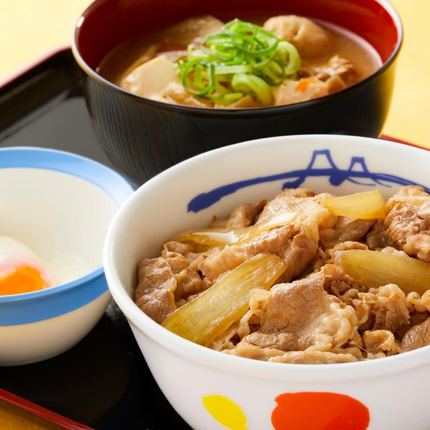 Matsuya: Beef Meshi x Tonsoup Set *Matsuya's Popular No.1 "Premium Specification" Beef Dish + "Matsuya's Long Seller" Tonjiru (6 servings + 6 servings) [Frozen] Gyudon, Pork Soup, Donburi
