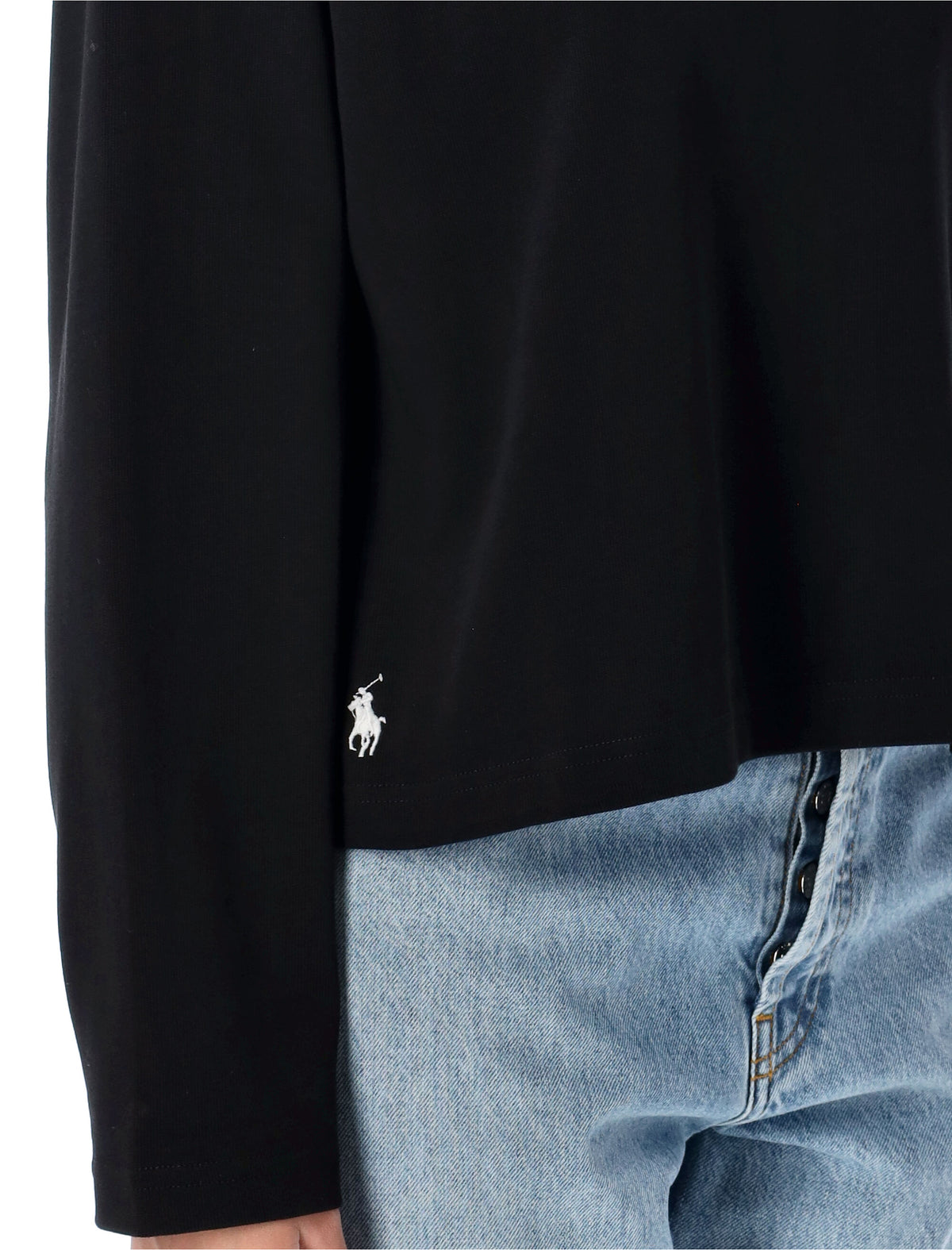 Polo ポロラルローレンTシャツとポロスブラック - Image 4