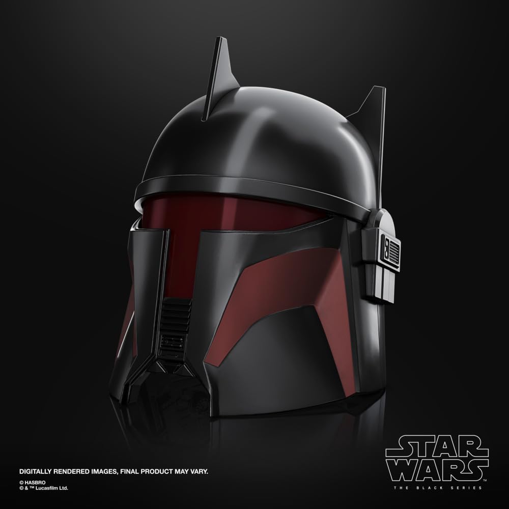 Hasbro G0128 Star Wars Black Series Moff Gideon Premium Electronic Helmet, Advanced LED Effect, Role Play Item, Ages 14 and Up