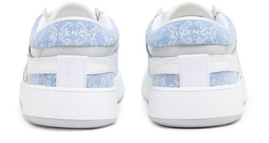 GIVENCHY Gムーブ ミックスレザー＆デニムモノグラム72 スニーカー - Image 4