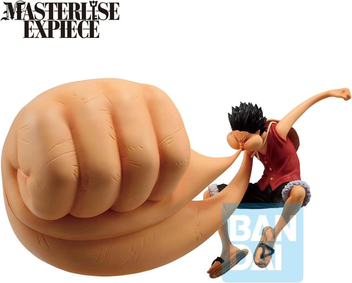 Ichiban Sho Figurine - One Piece - Monkey D. Rufiigear 3 (The Way to King of Pirates), Bandai Spirits MasterLees Collector's Figure