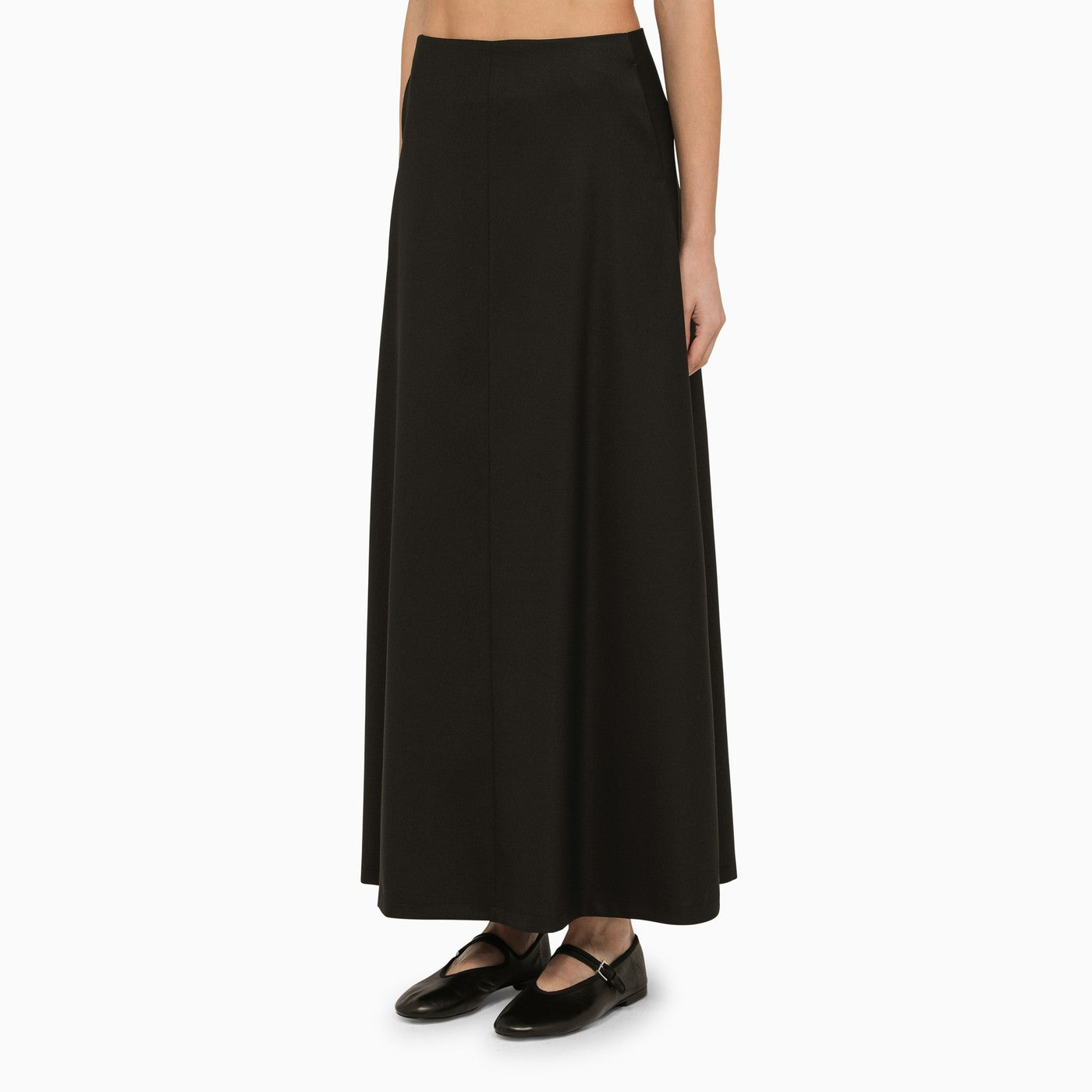 By Malene Birger Malene Birger Isoldas Black Long Skirt - Image 4