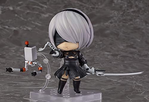 Square Enix Nendoroid NieR Automata 2B [Yoruha No. 2 Type B] Non-scale, Plastic, Pre-painted Action Figure, Secondary Resale