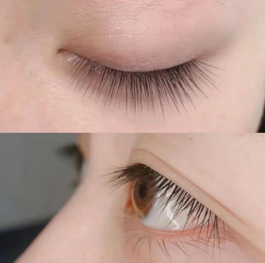 False Eyelashes Natural Popular I Curl Straight Eyelashes 5 Pairs Natural Dense False Eyelashes Transparent Stem Western Fashion Products Reusable False Eyelashes Soft Core (ba01)