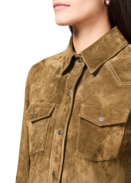 TOM FORD カシミア・スエード製 ウエスタンシャツ - Image 4
