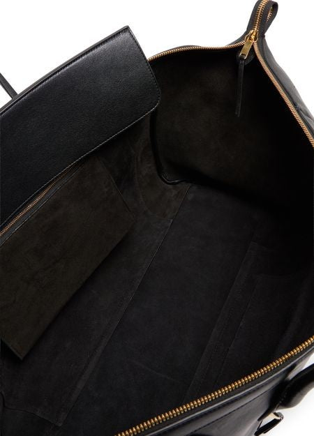 CELINE Large new luggage in supple shiny lambskin - Image 4
