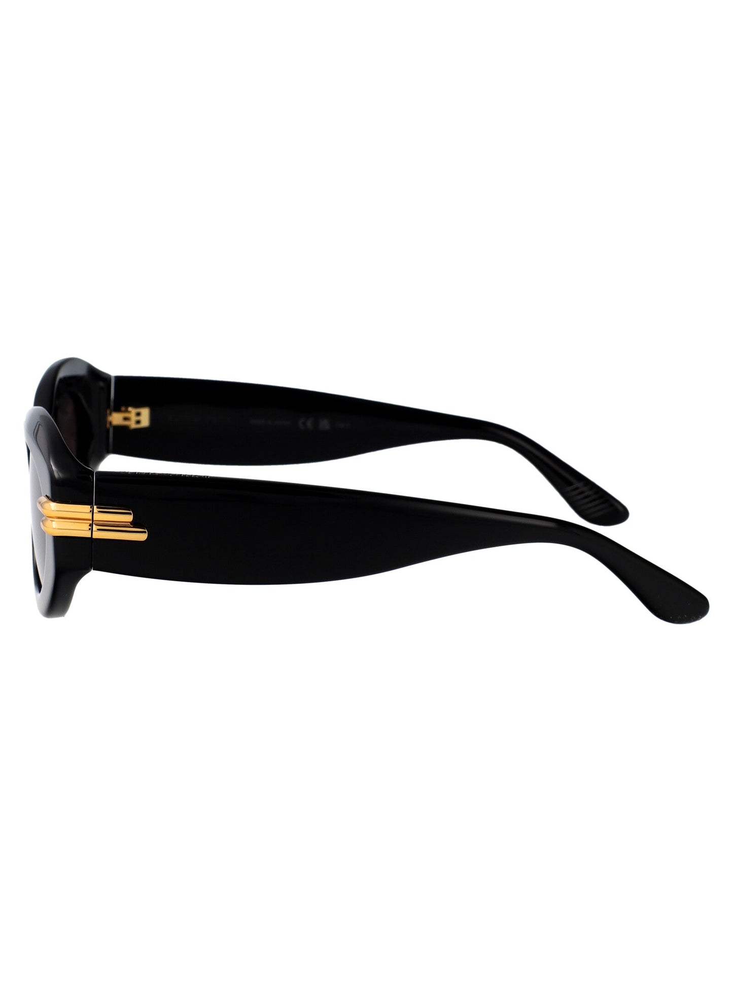 Bottega Veneta Oval Sunglasses BV1322 S 001 - Image 4