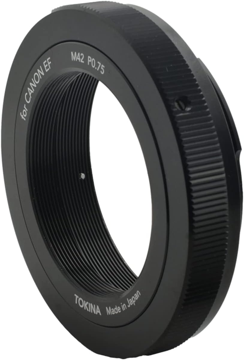 Tokina 264041 Telephoto Mirror Lens SZ 500mm F8 Reflex MF Canon EF Mount Manual Focus Interchangeable Mount Full Size